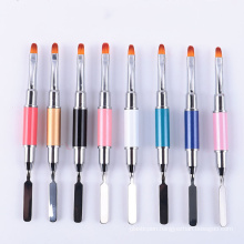 Wholesale High Quality Nail Set Paint Brushes With Custom Logo For Nail Makeup Brushes Acrylic Nail Art Brush Pen